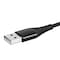 Monoprice AtlasFlex Series Durable USB 2.0 Type-C to Type-A Charge & Sync Kevlar 31204 - alternate 3